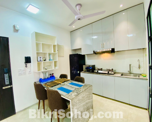 Premium Furnished 2-Room Apartment for Rent in Baridhara